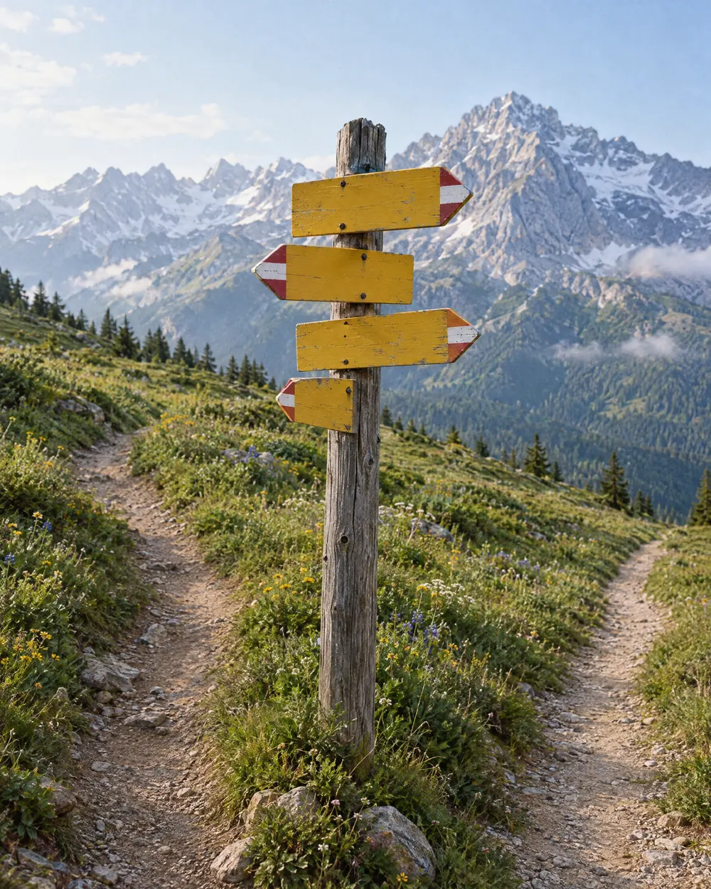 A phone with an offline hiking map and paper route planning on a table.