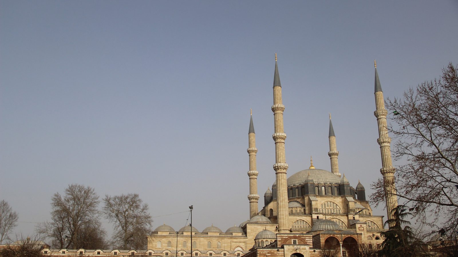 Sultans Trail: the Selimiye Mosque in Edirne, where the Turkish section of the trail from Vienna to Istanbul begins